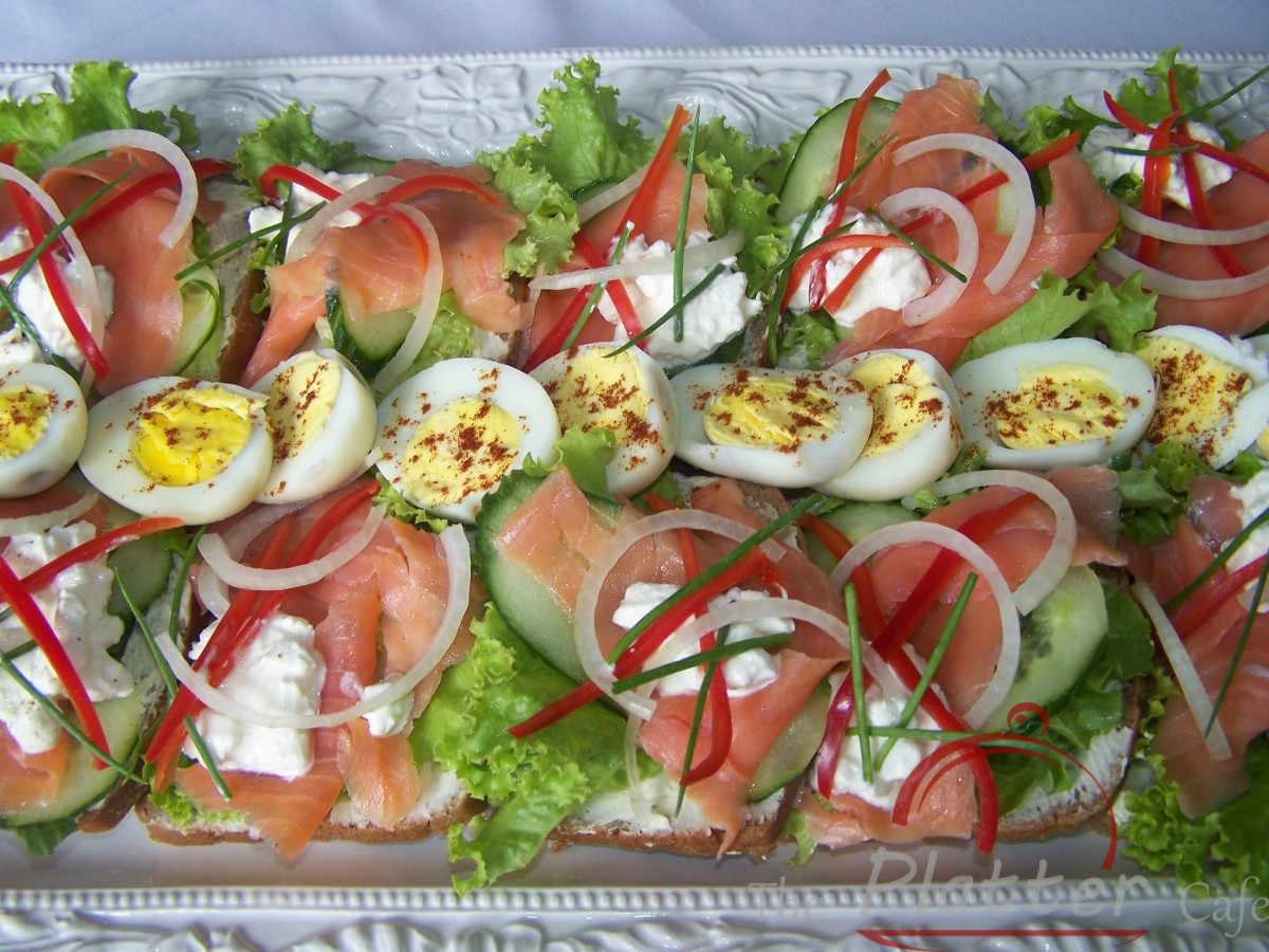 Salmon on rye